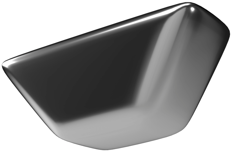 Abstract chrome object