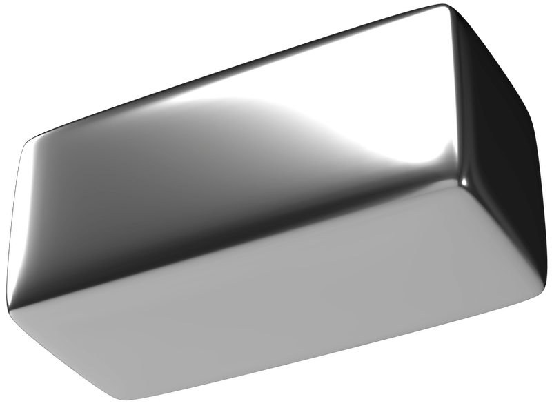 Abstract chrome object