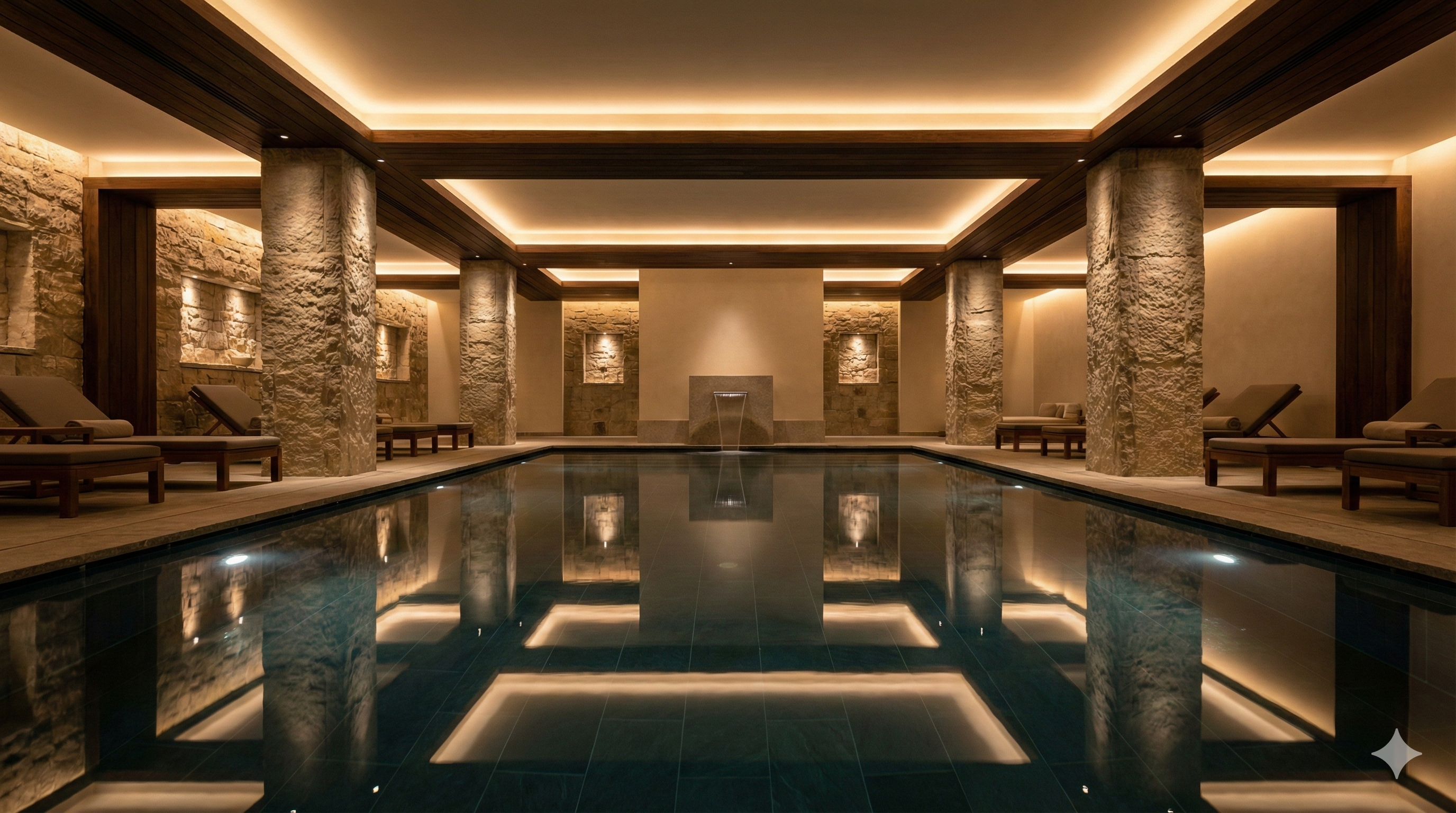 Indoor & outdoor pools